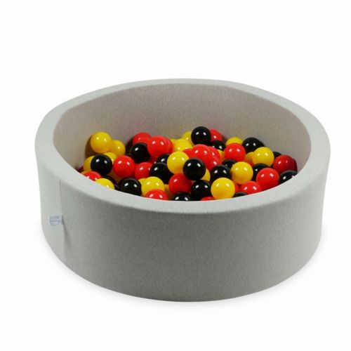 Kulki do zabawy ø7cm 300szt żółte, czerwone, czarne na Arena.pl