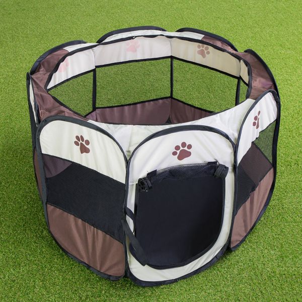 Składany kojec dla zwierząt psa kota legowisko L zdjęcie 3