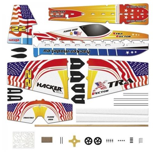 XTRA Vector America Red ARF - Samolot Hacker Model na Arena.pl