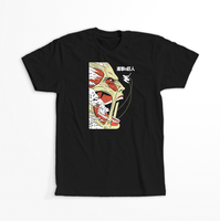 Koszulka Czarna Attack on titan WYBIERZ KOLOR KOSZULKI I FASON Męska XL