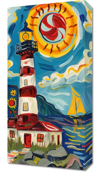 Obraz 30x60cm Żywa Przystań zdjęcie 1
