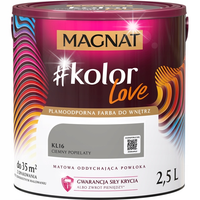 MAGNAT KOLOR LOVE FARBA LATEKSOWA ODDYCHAJĄCA PRAŻONY MIGDAŁ KL16 2.5L