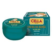 Cella Milano Bio Aloe Vera Mydło do golenia w kremie z organicznym aloesem