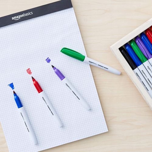 Marker permanentny wielokolorowy Basics 24 szt. na Arena.pl