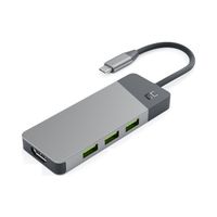 Adapter HUB USB-C Green Cell Connect 7w1 HUBGC01