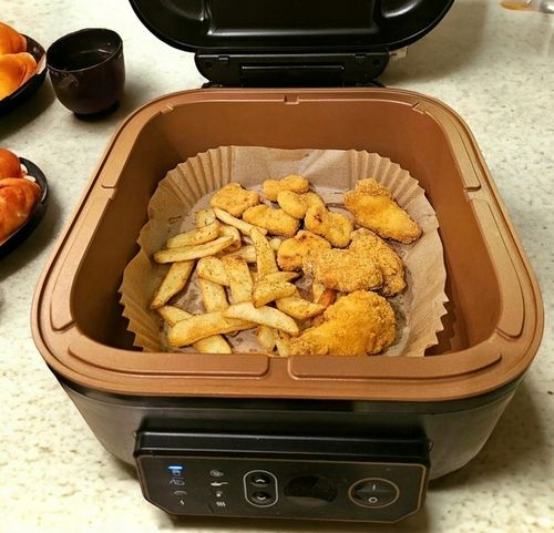 300x PAPIER DO PIECZNENIA WKŁADY AIRFRYER DO FRYTKOWNICY POWIETRZ 20x20 cm na Arena.pl