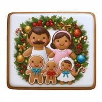 CIASTKO LUKROWANE MAMIK FAMILY ROZ.L PROSTO RĘCZNIE ROBIONE