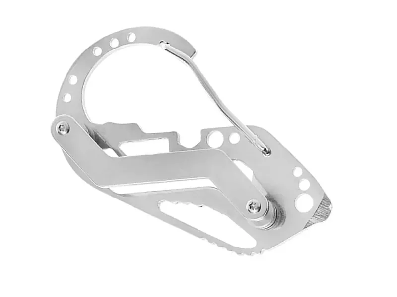 Brelok do kluczy karabińczyk survival multi-tool zdjęcie 3