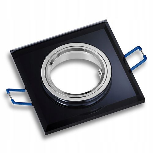 6x Oprawa halogenowa Szklana Kwadratowa + Żarówka GU10 LED 5,5W 3 na Arena.pl