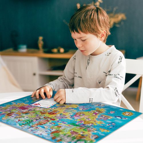 Puzzle Patrz I Znajdź Look And Find „Świat Pingwinów”, Art.  300670 na Arena.pl