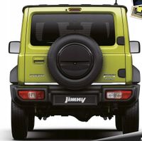 SUZUKI Jimny Listwy CHROM na Bagażnik Klapę Drzwi