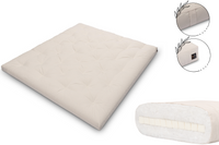 Materac z lateksem 180x200 - Pascall Futon Slim Latex - Ecru