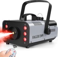 Maszyna do dymu HOLDLAMP 1200W LED RGB 6000 CFM do imprez POWYSTAWOWA