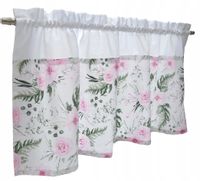 ZAZDROSTKA firana kuchenna kwiaty in garden 150x40