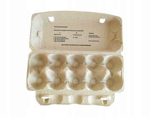 Zestaw 22 Wytłaczanek na 10 Jajek z Pulpy Papierowej - Bez Nadruku na Arena.pl