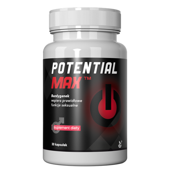 Suplement diety Potential Max dla mężczyzn - 30 kapsułki zdjęcie 1