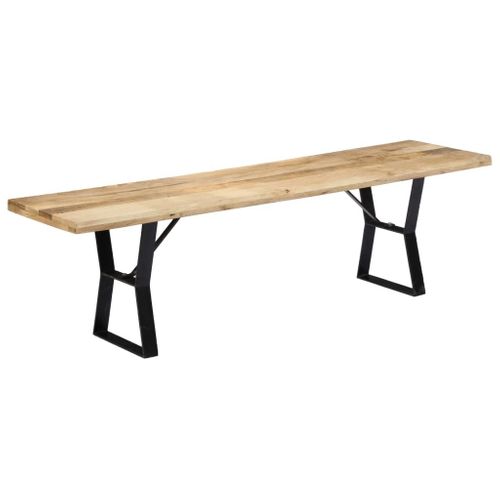 Ławka, 160 cm, lite drewno mango na Arena.pl