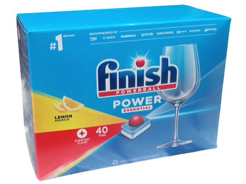 Tabletki do zmywarki Finish Power Essential 40szt zdjęcie 1