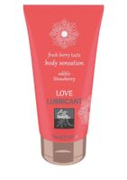 Żel Poślizgowy, Jadalny I Smakowy - Love Lubricant Strawberry 75 Ml