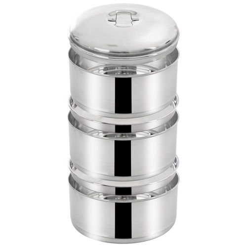 Menażka 3-poziomowa Piętrowa Przenoszenia Żywności na Obiad Posiłki 3x1,3L na Arena.pl