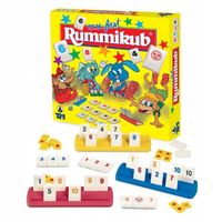MY FIRST RUMMIKUB Oryginalny GRA PLANSZOWA 4+ Junior dla dzieci logiczna