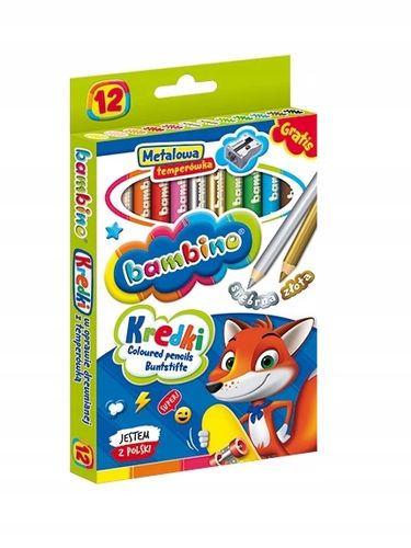 kredki bambino 12 kol jumbo +temp. 0249 a"8 na Arena.pl