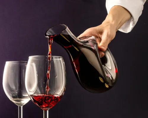 Karafka do Wina lub Wody TWISTED - Elegancki Design do Twojej Kuchni na Arena.pl