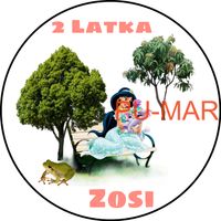 Opłatek na tort Jasmin Księżniczka Postać Tekst Gratis