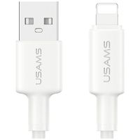 kabel usams u90 2.4a usb-a do lightning  biały