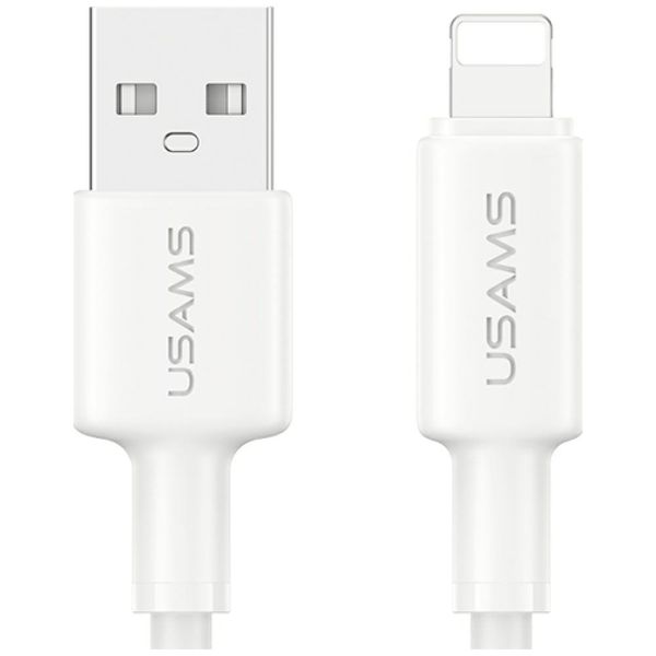 kabel usams u90 2.4a usb-a do lightning  biały zdjęcie 1