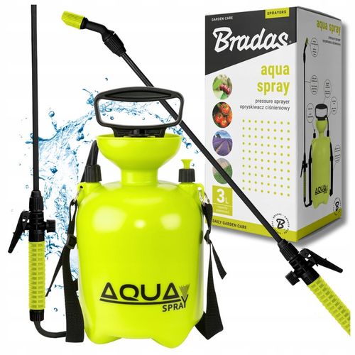 OPRYSKIWACZ CIŚNIENIOWY RĘCZNY 3 L LANCA AQUA SPRAY LIME BRADAS na Arena.pl