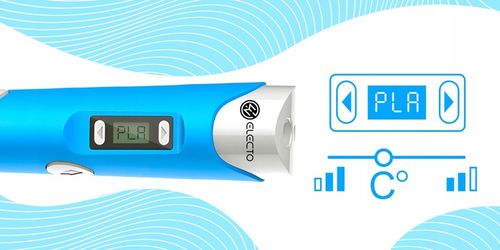 DŁUGOPIS 3D DRUKARKA MAGICZNY DŁUGOPIS 3D+ WKŁADY 460 METRÓW+ MATA OCHRONNA na Arena.pl