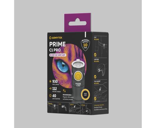 Latarka Armytek PRIME C1 Pro Magnet USB Warm na Arena.pl
