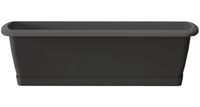 Skrzynka balkonowa ESPANA SET ISE500P | Antracyt, Kształt Prostokątny, Wymiary 18x49x14 cm, Kolor Antracyt, Prosperplast