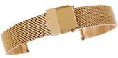 bransoleta - siatka gold 12 mm gr. 1,9 mm anag-12