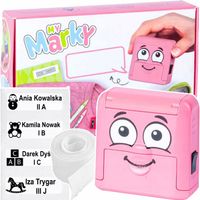 PIECZĄTKA ZESTAW COLOP DO ZNAKOWANIA UBRAŃ ODZIEŻY PERSONALIZOWANA