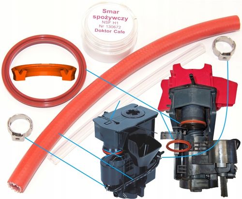 Zestaw naprawczy smar Siemens EQ3 EQ.3 TI30. TI31. TI35. EP50. EQ50. EQ.500 na Arena.pl