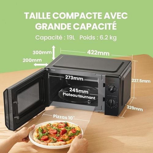 KUCHENKA MIKROFALOWA Comfee CMO-MP012OC-BK| MIKROFALÓWKA | 700W | na Arena.pl