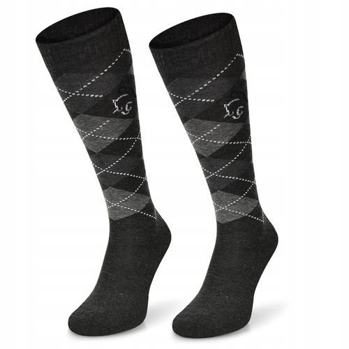 Klasyczne podkolanówki jeździeckie w romby SPDJ na Arena.pl