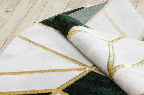 RUG/LU/ESTEMA/MARBLE3/BOTTLEGREEN+GOLD/R160 na Arena.pl