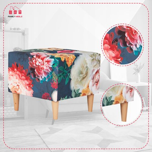 Pufa puf podnóżek siedzisko Ari Print na Arena.pl