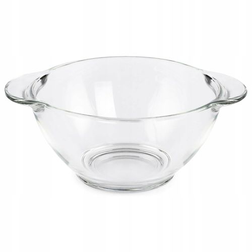 BULIONÓWKA 470 ML SZKLANA Z UCHWYTAMI MISKA OBIADOWA DO ZUPY KREMU FLAKÓW na Arena.pl