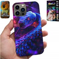 ETUI DO IPHONE 13 PRO - WĄŻ KOBRA GRZECHOTNIK GADY CASE + FOLIA