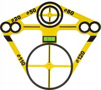 SZABLON DO OTWORÓW TYPU GEBERIT WZORNIK PŁYTKI ŁAZIENKA TOALETA POZIOMICA