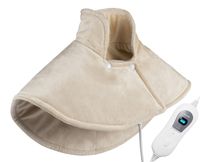 Peleryna elektryczna grzejąca ramiona kark szyję