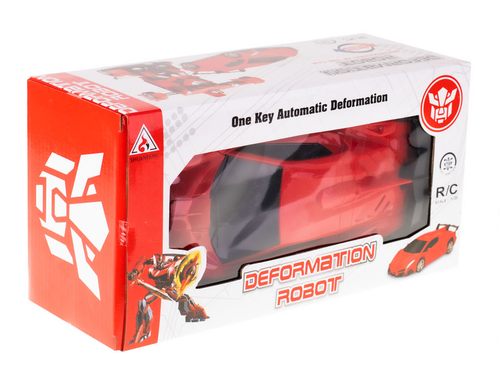 Samochód RC Autobot Transformacja 2w1 1:20 czerwon na Arena.pl