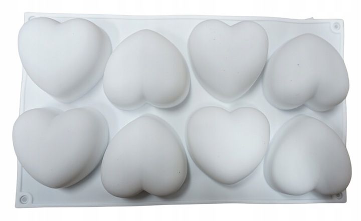 FORMA SILIKONOWA DO MONOPORCJI SERCA SERDUSZKA SERCE FOREMKA zdjęcie 2