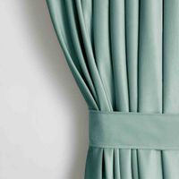 CURT/AH/VELVET/PLEAT/MINT/N/140X270/1PC