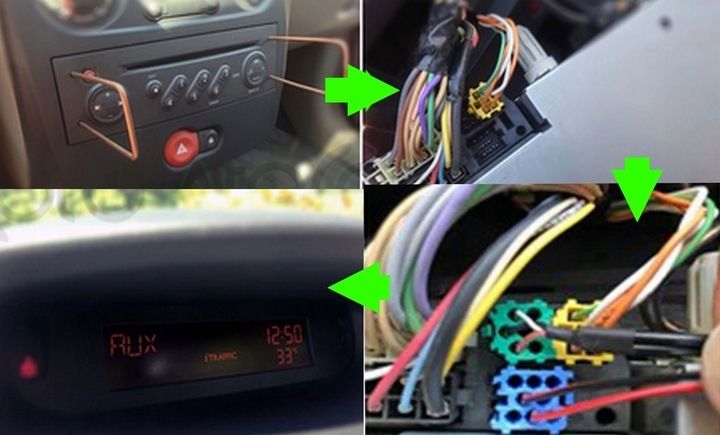 dla Renault MODUŁ BLUETOOTH AUX DO RADIA UPDATE LIST zdjęcie 5