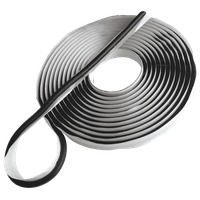 BUTYL K658 8mm/6m CZARNY, SZNUR, USZCZELNIACZ NA WILGOĆ, KLEJ-ROZŁĄCZNY